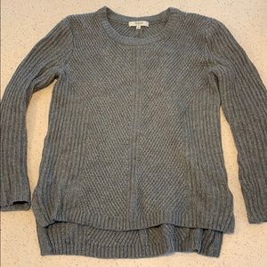 Madewell Gray Hexcomb sweater
